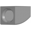 Крепление для USB розетки Ю4 под стол